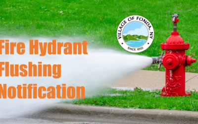 Water User Notification – Hydrant Flushing & Bottled Water